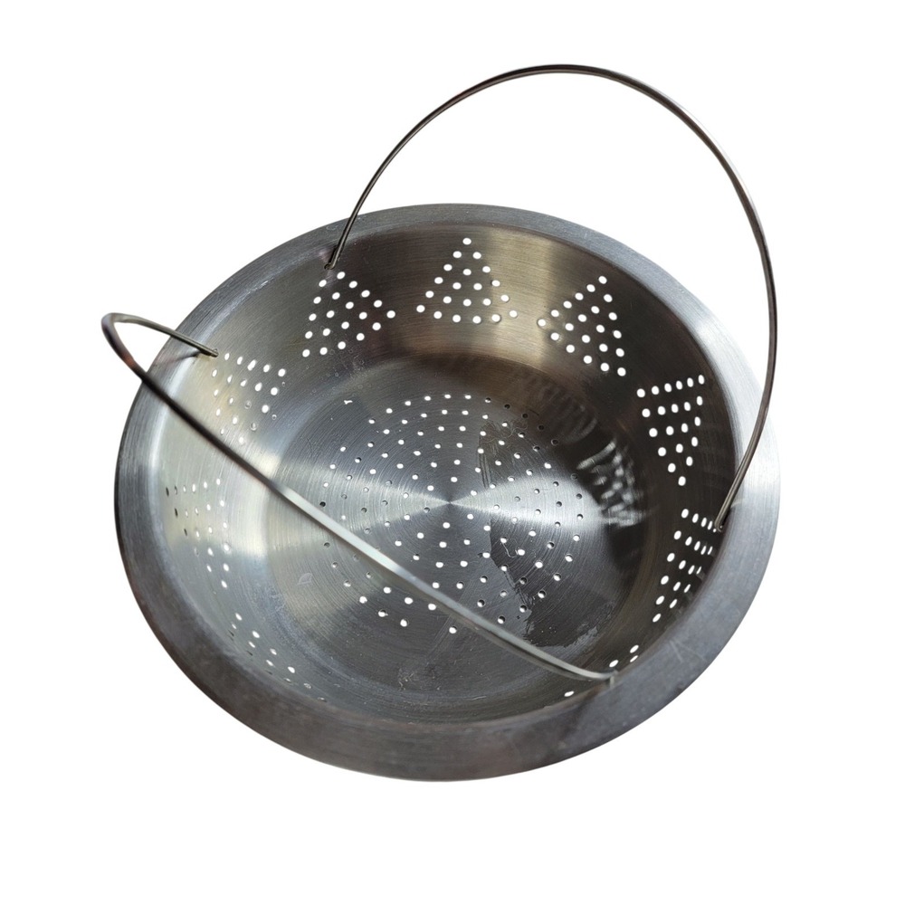 Stainless Steel Steamer Basket 10" With Handles
